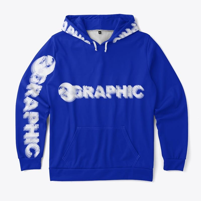 2Graphic Hoodie Blue